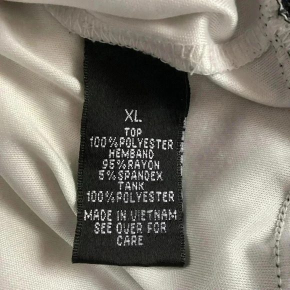 AB Studio womens short sleeve batwing pink multicolor striped blouse, size XL - Picture 9 of 11